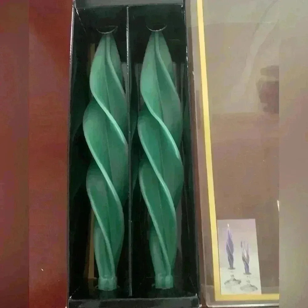 Mozart vintage handmade spiral candles